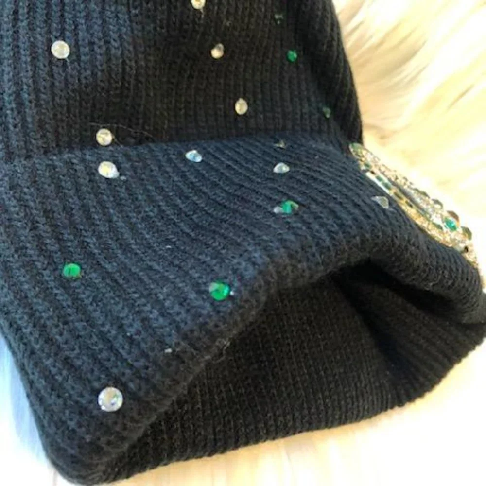 Aldo Snake/Stud Beanie Hat